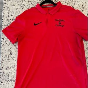 Georgia Nike Football polo